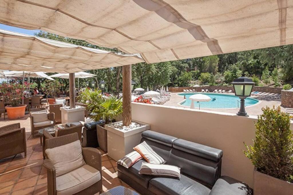 Les Restanques Bougainvillee 2051 Grimaud Exterior foto